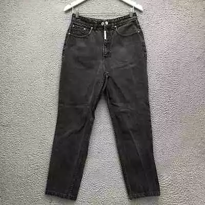 Z. Cavaricci Denim Jeans Women's Size 31X28 Classic Tight Fit Pocket Black • $24.99