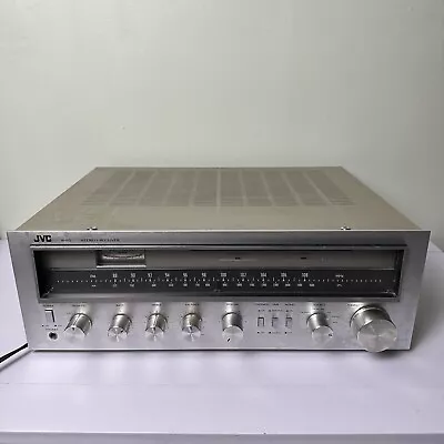 Vintage JVC R-S5 Stereo Receiver AM/FM Phono Aux Silver READ DESCRIPTION • $74.95