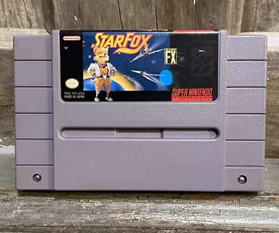 Star Fox (Super Nintendo Authentic SNES Cartridge Only) TESTED WORKS Great! • $18.90