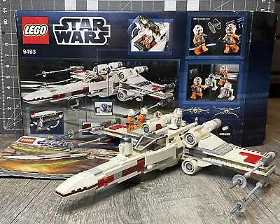 £48.65 • Buy LEGO 9493 Star Wars: X-Wing Starfighter Complete W/ Box, Manual & Minifigs
