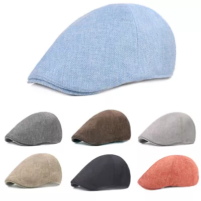 £5.87 • Buy Mens Boy's Newsboy Golf Ivy Duckbill Flats Cap Beret Cabbie Driving Gatsby Hat