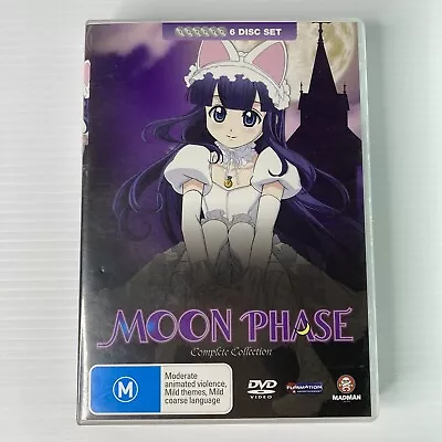 Moon Phase: Tsukuyomi Complete Series Collection 6-Disc DVD RARE OOP Anime • $19.28