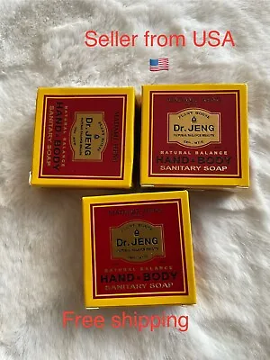 Dr.Jeng Soap By MADAME HENG Natural Balance Hand &body Sanitary Soap 150g X2🇺🇸 • $20.90