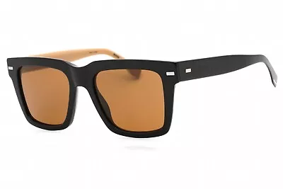 HUGO BOSS BOSS 1442/S 0SDK 70 Sunglasses Black Frame Brown Lenses 53 Mm • $61.89