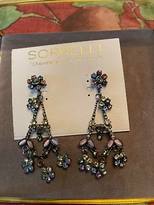 Sorrelli Crystal Chandelier Earrings Multi-colored • $48.99