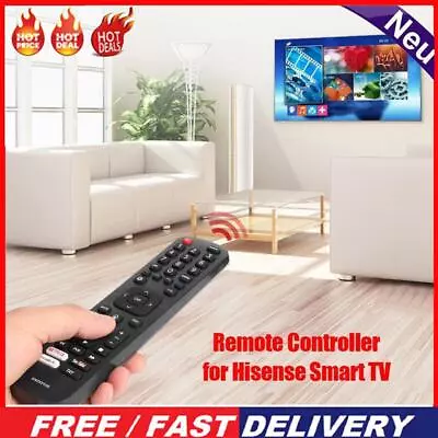 Smart TV Remote Control Wireless Switch For Hisense 43K300UWTS 65M7000 EN2X27HS • $14.08