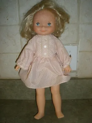 Vintage Fisher Price My Friend Mandy Doll 210 Original Dress Blonde 1970's • $17.99
