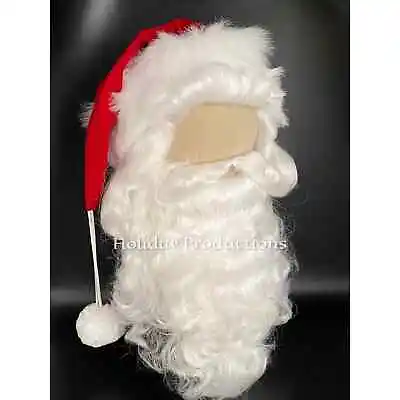 Santa Claus Wig & Beard Set New! Santa Photos Parade Christmas Costume • $99.99