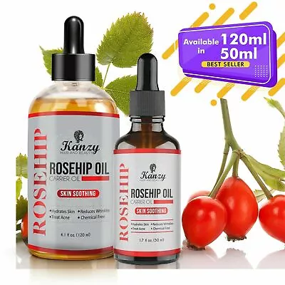 Argan Jojoba Rosehip Natural Body Oils Organic Face Skin Hair Nails Beauty Care • £8.40
