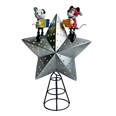 Disney Mickey And Minnie Mouse Light-Up Tree Topper • $101.04