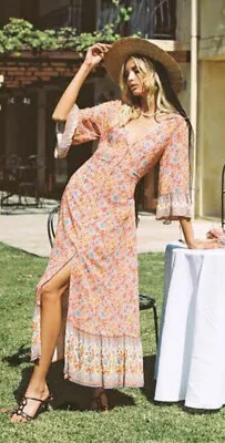 $149 • Buy ARNHEM Size 12 BIJOUX DUSTER DRESS - Coral 