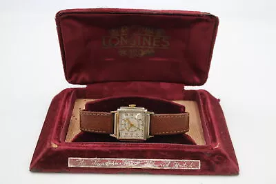 Mens Longines Gold Filled Vintage WRISTWATCH Hand-Wind Non Working   • $1.23