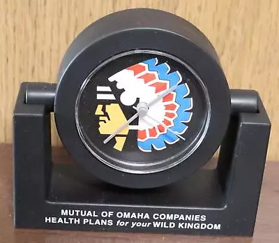 Mutual Of Omaha Companies Health Plans For Your Wild Kingdom Desk Clock • $19.99