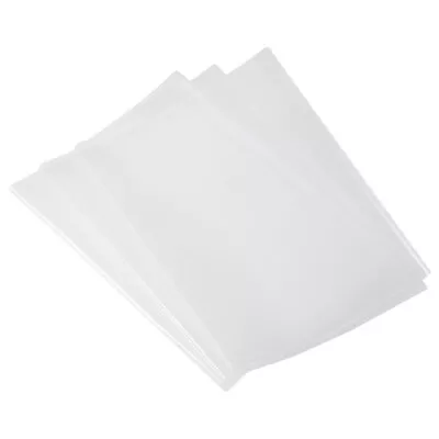 5.9x8.3  Clear Book Cover 10 Pcs Textbook Protector With Adhesive Tape Clear • $8.63