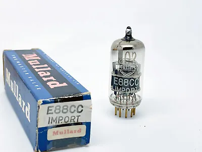 1 X NOS Mullard E88CC - 6922 - CCa Test STRONG Philips Made 7LB 𝛥5B Vacuum Tube • $92