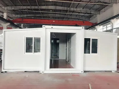 2-Pack 20FT Mobile Expandable Container House Utilities Full Bathroom/Bedroom • $29990