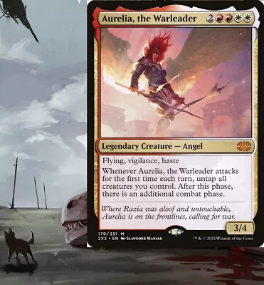 Aurelia The Warleader Boros ANGEL Commander Deck Magic Cards MTG Ready-to-Play • $204.99