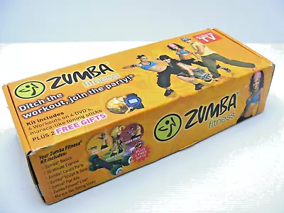 Zumba Fitness Kit-DVD's And Toning Sticks. Very Good Condition. • $19.99