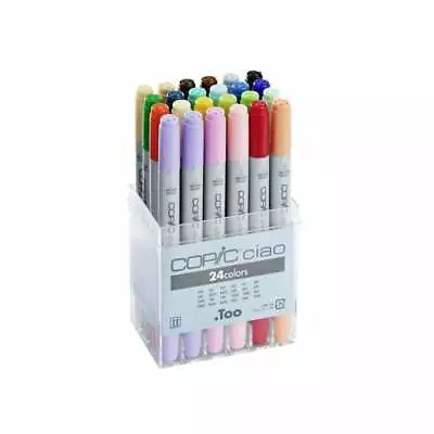 Copic Ciao Pens 24 Set - Manga Graphic Arts + Craft Markers - Fast Shipping • £99.99