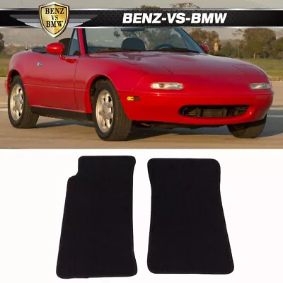 Fits 90-97 Mazda Miata MX5 Factory Nylon Floor Mats Carpets Black 2PCS • $45.99