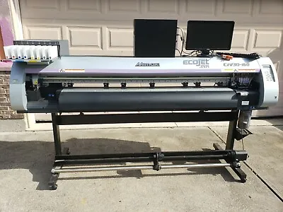 MIMAKI CJV30-160 Solvent Printer-cutter Combo 64  DEMO Mutoh Roland Eco Epson • $1