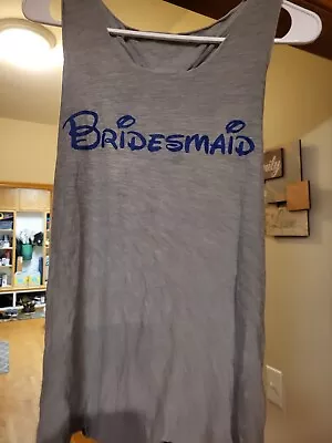 Womens Disney World Bridesmaid Tank Size Large • $10