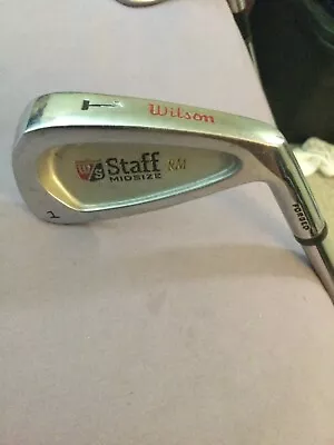 Rare Wilson Staff RM Midsize Forged 1 Iron Steel Stiff 39.5” • $64.97