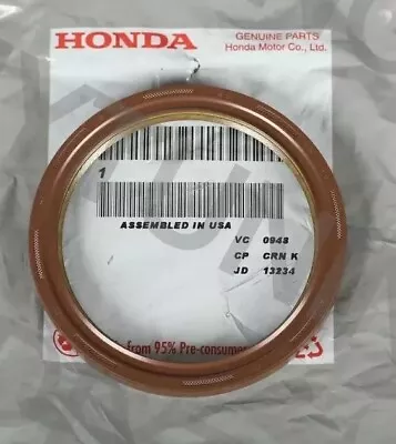 Oem Honda Rsx K20 Type S Civic Si Tsx Accord Cr-v Crankshaft Rear Main Seal Rnb • $24.99