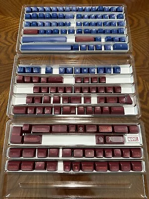 Drop + Marvel MT3 Captain America Custom Keycap Set Base Kit MDX-35948-1 • $75