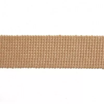 Essential Trimmings 30mm Webbing Tape Tan - Per Metre • £1.59