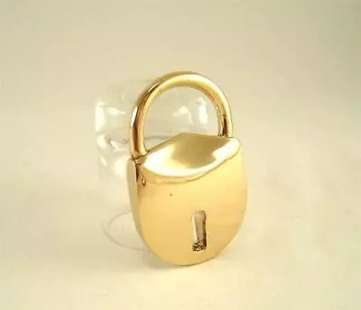 Carl AUBOCK Vienna Bottle Opener   Padlock   Lock Brass Hagenauer Era Austria • $219.27