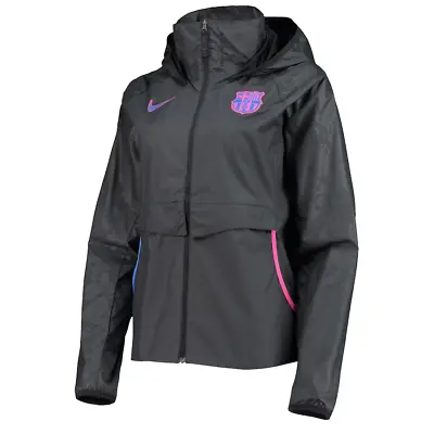 FC Barcelona Nike AWF Raglan Full-Zip Hooded Jacket Women's Extra Large XL NEW! • $57.95