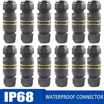 £3.98 • Buy 1-10pcs Outdoor Junction Box IP68 Waterproof Electrical Cable Wire Connector UK