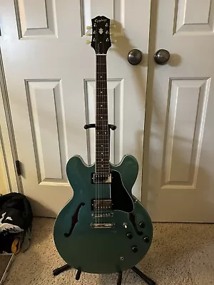Epiphone ES-335 Traditional Pro Inverness Green • $500
