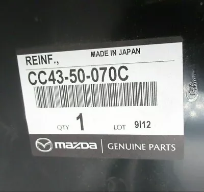 Genuine OEM Mazda CC43-50-070C Front Bumper Reinforcement Bar 2006-2010 Mazda 5 • $302