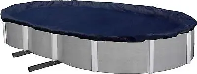 Winter Block Premium Winter Pool Cover For Above Ground Oval Pool 10' X 15' Ft • $45.78