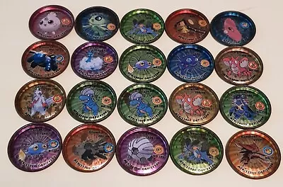 20 X POKEMON - Metal Tazos • $9.99