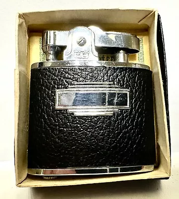 Rare Vintage Beautiful Mastercraft Japan Bk Leather Id# Liighter Old Stock Nice! • $46.91