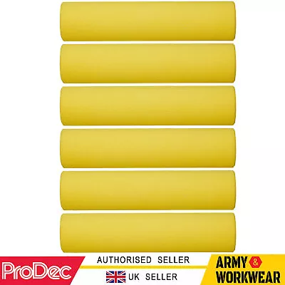 6 X ProDec Foam Paint Roller Sleeves Gloss Satin Varnish Glosser 9  | 1.75  Core • £12.95