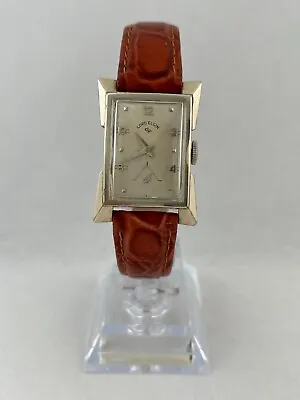 Luxurious Art Deco Men's Wristwatch Lord Elgin Hand Wound Kal 670 Works • £344.85
