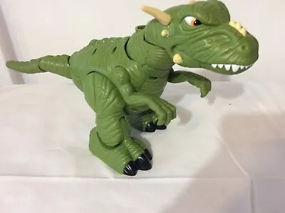 Mattel 2006 Imaginext Electronic T Rex Dinasaur Walks And Roars • $10.99