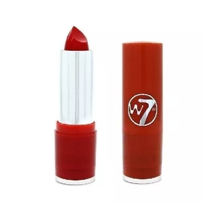 W7 Fashion Moisturising Lipstick Lip Make Up Lush Very Red • £3.49