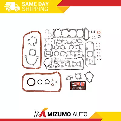 Full Gasket Set Fit 90-92 Nissan Axxess Stanza 2.4 SOHC KA24E • $59.95