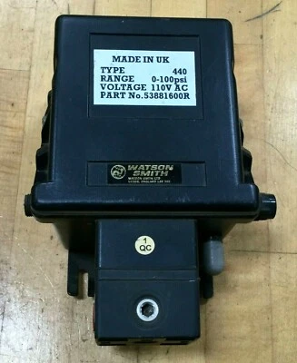 $199 • Buy Watson Smith Type 440 Multifunctional I/P Converter / 0 - 100 PSI / 110VAC