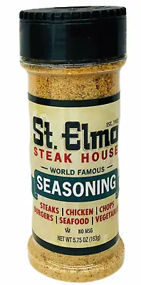 St Elmo Steakhouse World Famous Seasoning 5.75 Oz • $10.44