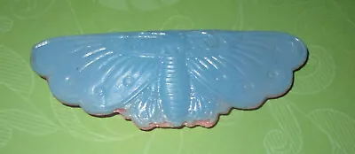 Vintage Plastic Harmonica Shaped Like A Butterfly Pink & Blue • $12