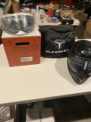 Polaris Slingshot Carbon Fiber Helmet Brand New In Box Size Size Xs. • $100