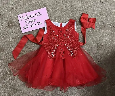 2-3T Christmas Dress Pageant Dress Toddler Dress • $35