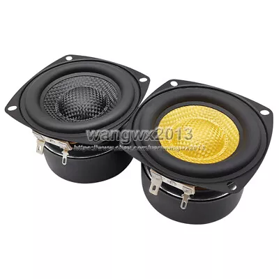 1pcs 3  Inch 4/8Ohm 25W Bass Driver Audio Speaker Stereo Woofer Loudspeaker 78mm • $36.98