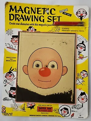 Magnetic Drawing Set. Dapper Dan Model 40. Made In USA.  Vintage. • $29.99